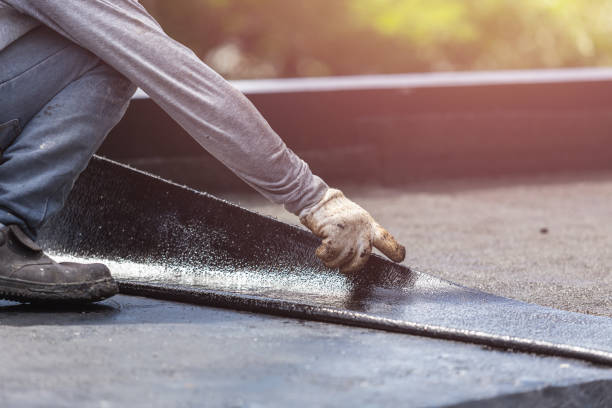 Professional Emergency Waterproofing technician working in Galloway, OH